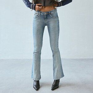 Urban Outfitters Light Blue Flare Jeans